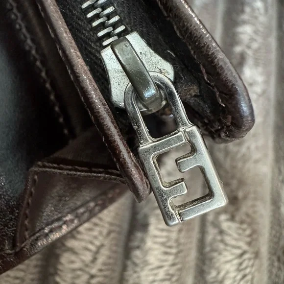 Fendi Jacquard & Leather Wallet - Picture 13 of 15